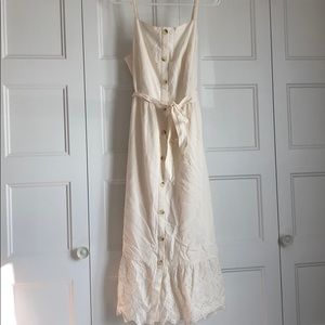 Old Navy Fit & Flare Button Front Dress